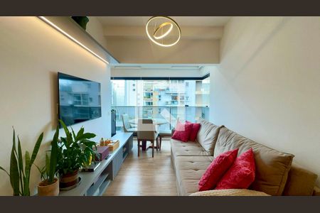 Sala de apartamento à venda com 2 quartos, 59m² em Pinheiros, São Paulo