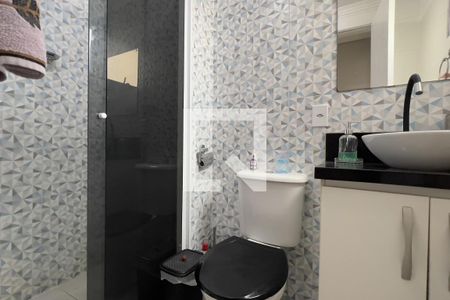 Banheiro de apartamento à venda com 2 quartos, 45m² em Ponte Grande, Guarulhos