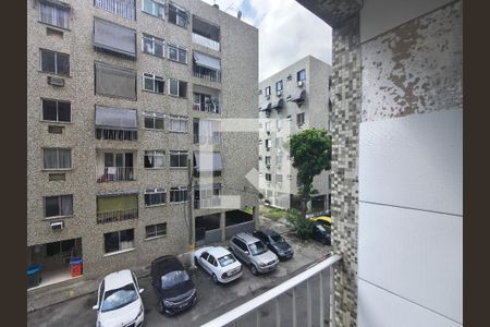 Varanda - Sala de apartamento à venda com 2 quartos, 57m² em Taquara, Rio de Janeiro