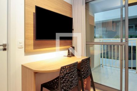 Sala de apartamento para alugar com 1 quarto, 29m² em Vila Nova Conceição, São Paulo