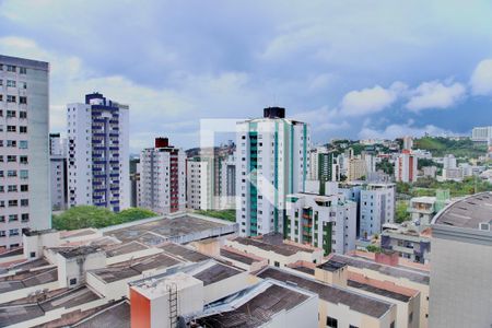 Sala - Varanda Vista de apartamento para alugar com 1 quarto, 50m² em Buritis, Belo Horizonte