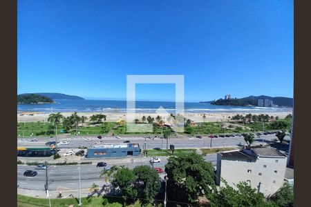 Vista da Sala de apartamento para alugar com 1 quarto, 66m² em Itararé, São Vicente