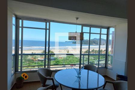 Sala de apartamento para alugar com 1 quarto, 66m² em Itararé, São Vicente