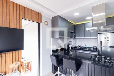 Sala de apartamento para alugar com 1 quarto, 40m² em City Bussocaba, Osasco