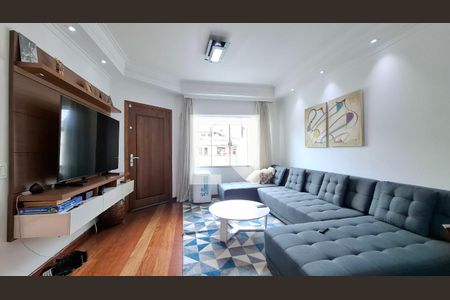 Sala de casa à venda com 3 quartos, 174m² em Vila Alzira, Santo André