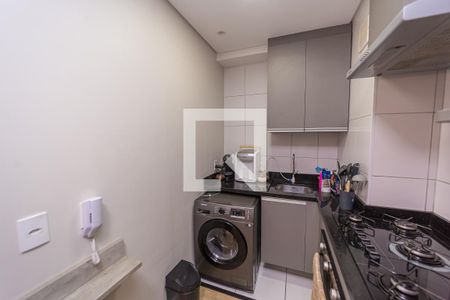 Cozinha e Área de Serviço de apartamento à venda com 2 quartos, 34m² em Vila Pierina, São Paulo