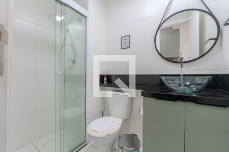 Banheiro de apartamento para alugar com 1 quarto, 21m² em Consolação, São Paulo