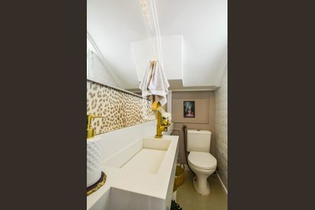 Lavabo de casa de condomínio à venda com 4 quartos, 120m² em Utinga, Santo André