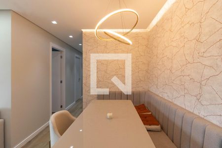 Sala de Jantar de apartamento à venda com 3 quartos, 90m² em Parque Industrial Tomas Edson, São Paulo