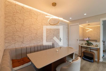 Sala de Jantar de apartamento à venda com 3 quartos, 90m² em Parque Industrial Tomas Edson, São Paulo