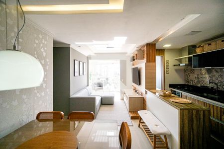 Sala de apartamento à venda com 3 quartos, 75m² em Tatuapé, São Paulo