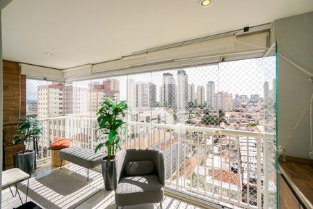 Varanda de apartamento à venda com 3 quartos, 75m² em Tatuapé, São Paulo