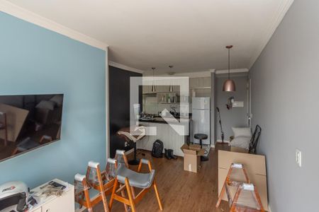 Sala de Estar/Jantar  de apartamento para alugar com 2 quartos, 57m² em Residencial Joao Luiz, Hortolândia