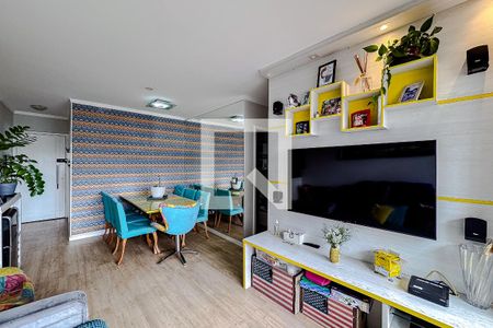 Sala de apartamento à venda com 3 quartos, 67m² em Jardim Analia Franco, São Paulo