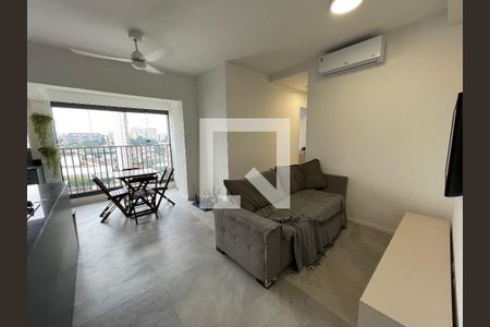 Sala de apartamento para alugar com 2 quartos, 55m² em Vila Sonia, São Paulo