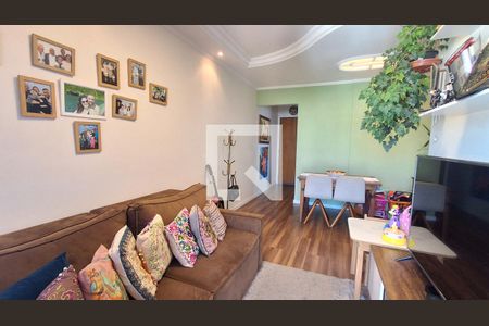 Sala de apartamento à venda com 3 quartos, 65m² em Vila Euclides, São Bernardo do Campo