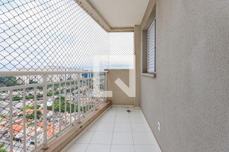 Varanda da Sala de apartamento para alugar com 2 quartos, 52m² em Jardim Monte Alegre, Taboão da Serra