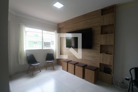 Sala de apartamento para alugar com 3 quartos, 143m² em Praia Tartarugas, Guarujá