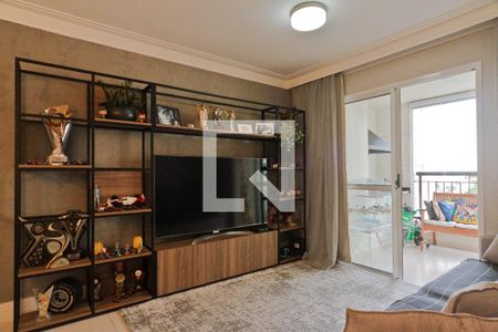 Sala de apartamento à venda com 3 quartos, 81m² em Vila Amélia, São Paulo