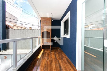 Varanda gourmet de apartamento à venda com 2 quartos, 56m² em Vila Esperança, São Paulo