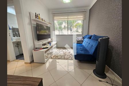 Sala de apartamento à venda com 1 quarto, 42m² em Brooklin, São Paulo
