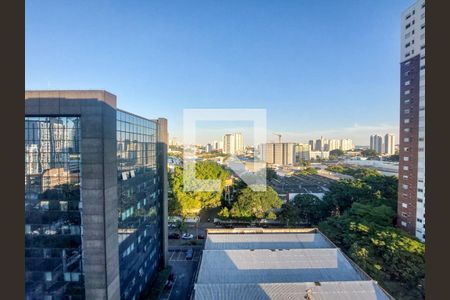 Sala/Cozinha de apartamento para alugar com 2 quartos, 33m² em Jardim Caravelas, São Paulo
