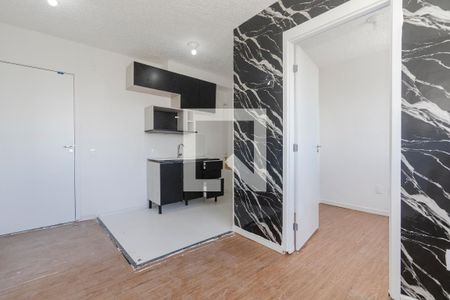 Sala de apartamento para alugar com 2 quartos, 33m² em Jardim Caravelas, São Paulo
