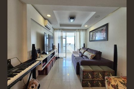 Sala  de apartamento à venda com 3 quartos, 107m² em Recreio dos Bandeirantes, Rio de Janeiro