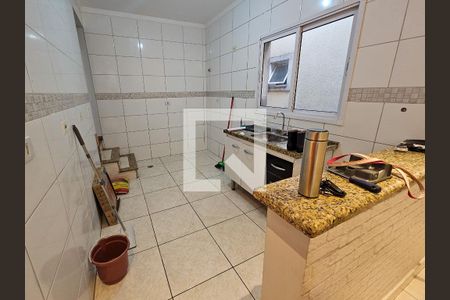 Sala/Cozinha de apartamento para alugar com 2 quartos, 67m² em Vila Bela Vista, Santo André