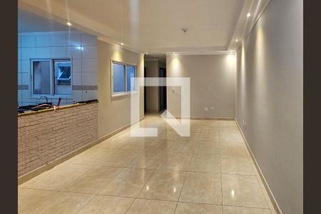 Sala/Cozinha de apartamento para alugar com 2 quartos, 67m² em Vila Bela Vista, Santo André