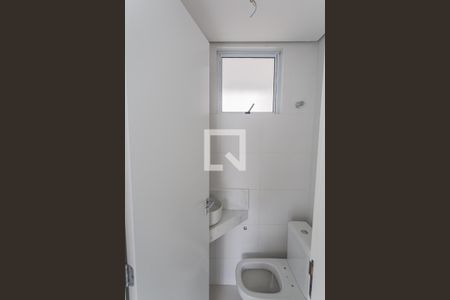 Lavabo na Sala 1 de apartamento à venda com 3 quartos, 134m² em Vila Paris, Belo Horizonte