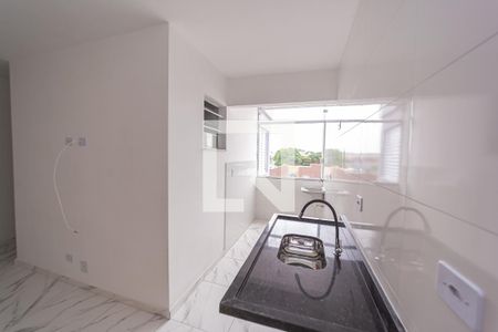 Sala/Cozinha de apartamento para alugar com 1 quarto, 30m² em Vila Marieta, São Paulo