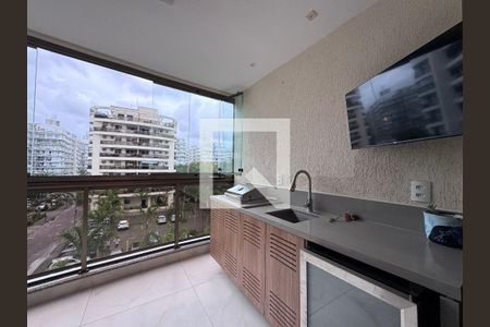 Varanda de apartamento para alugar com 3 quartos, 89m² em Recreio dos Bandeirantes, Rio de Janeiro