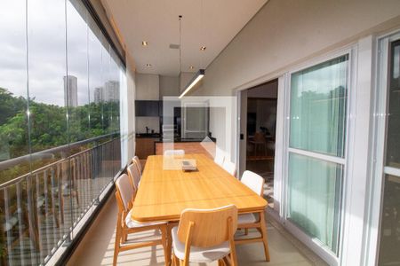 Sala de Jantar / Varanda Gourmet de apartamento à venda com 4 quartos, 190m² em Jardim Dom Bosco, São Paulo