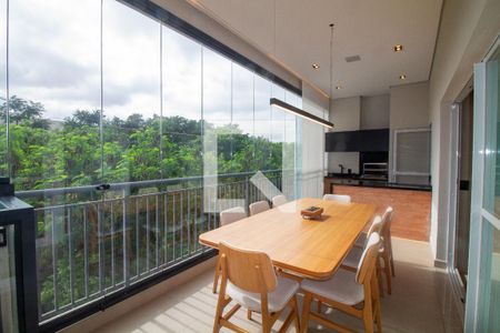 Sala de Jantar / Varanda Gourmet de apartamento à venda com 4 quartos, 190m² em Jardim Dom Bosco, São Paulo