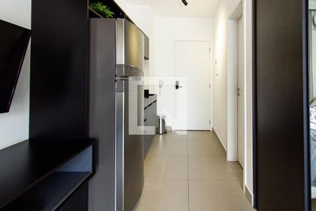 Cozinha de kitnet/studio à venda com 1 quarto, 32m² em Pompeia, São Paulo