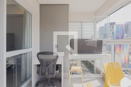 Varanda de apartamento para alugar com 1 quarto, 37m² em Pinheiros, São Paulo