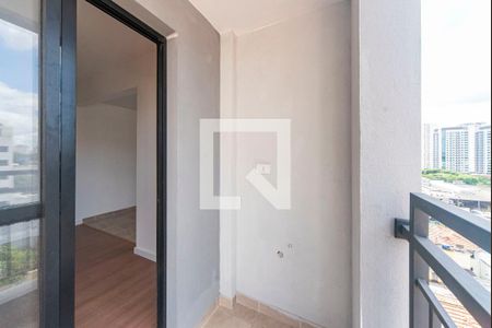Varanda da Sala de apartamento à venda com 2 quartos, 45m² em Campestre, Santo André