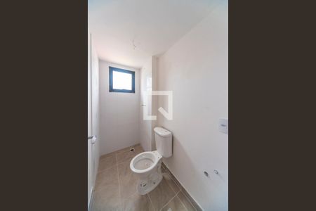 Banheiro Social de apartamento à venda com 2 quartos, 45m² em Campestre, Santo André