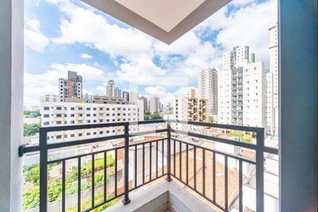 Varanda da Sala de apartamento à venda com 2 quartos, 45m² em Campestre, Santo André