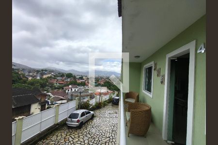 Varanda - Sala de casa de condomínio para alugar com 3 quartos, 120m² em Taquara, Rio de Janeiro