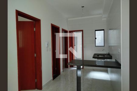 Sala e cozinha de apartamento à venda com 2 quartos, 35m² em Penha de França, São Paulo