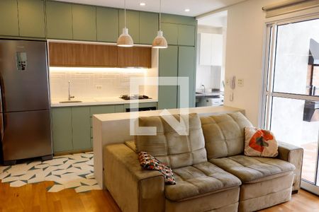 sala de apartamento para alugar com 2 quartos, 66m² em Cidade São Francisco, Osasco