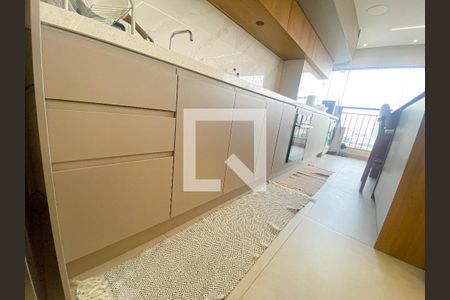 Sala/Cozinha de apartamento à venda com 3 quartos, 69m² em Barra Funda, São Paulo