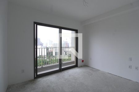 Sala/Quarto de kitnet/studio para alugar com 1 quarto, 24m² em Vila Nova Conceição, São Paulo