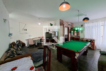 Sala de casa para alugar com 3 quartos, 380m² em Balneario Flórida, Praia Grande