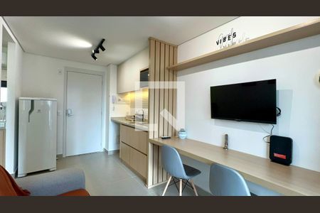 Sala de apartamento para alugar com 1 quarto, 28m² em Pinheiros, São Paulo