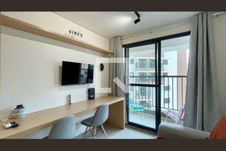 Sala de apartamento para alugar com 1 quarto, 28m² em Pinheiros, São Paulo