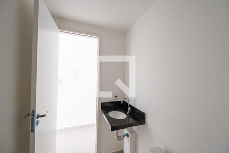 Banheiro Social de kitnet/studio à venda com 1 quarto, 35m² em Mirandópolis, São Paulo