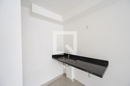 Cozinha de kitnet/studio à venda com 1 quarto, 35m² em Mirandópolis, São Paulo